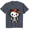image:imageHello Kitty Skeleton Halloween Tee Shirt TShirtHeather Blue