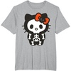 image:imageHello Kitty Skeleton Halloween Tee Shirt TShirtHeather Grey