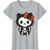 image:imageHello Kitty Skeleton Halloween Tee Shirt TShirtHeather Grey