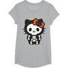 image:imageHello Kitty Skeleton Halloween Tee Shirt TShirtHeather Grey