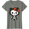 image:imageHello Kitty Skeleton Halloween Tee Shirt TShirtOlive Heather