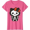 image:imageHello Kitty Skeleton Halloween Tee Shirt TShirtPink Heather