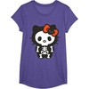 image:imageHello Kitty Skeleton Halloween Tee Shirt TShirtPurple Heather