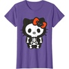 image:imageHello Kitty Skeleton Halloween Tee Shirt TShirtPurple Heather