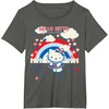 image:imageHello Kitty Summertime Americana Tee Shirt TShirtAsphalt Grey