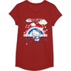 image:imageHello Kitty Summertime Americana Tee Shirt TShirtCranberry Red