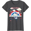 image:imageHello Kitty Summertime Americana Tee Shirt TShirtDark Heather Grey