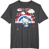 image:imageHello Kitty Summertime Americana Tee Shirt TShirtDark Heather Grey
