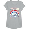 image:imageHello Kitty Summertime Americana Tee Shirt TShirtHeather Grey
