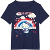 image:imageHello Kitty Summertime Americana Tee Shirt TShirtNavy Blue