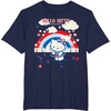 image:imageHello Kitty Summertime Americana Tee Shirt TShirtNavy Blue