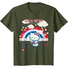image:imageHello Kitty Summertime Americana Tee Shirt TShirtOlive Green