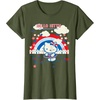image:imageHello Kitty Summertime Americana Tee Shirt TShirtOlive Green