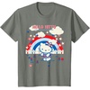 image:imageHello Kitty Summertime Americana Tee Shirt TShirtOlive Heather