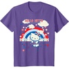 image:imageHello Kitty Summertime Americana Tee Shirt TShirtPurple Heather