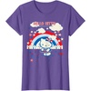 image:imageHello Kitty Summertime Americana Tee Shirt TShirtPurple Heather