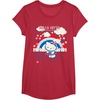 image:imageHello Kitty Summertime Americana Tee Shirt TShirtRed Heather