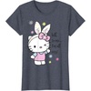 image:imageHello Kitty Talk to Me Easter Tee Shirt TShirtHeather Blue