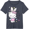 image:imageHello Kitty Talk to Me Easter Tee Shirt TShirtHeather Blue