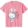 image:imageHello Kitty Talk to Me Easter Tee Shirt TShirtPink