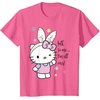 image:imageHello Kitty Talk to Me Easter Tee Shirt TShirtPink Heather
