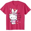 image:imageHello Kitty Talk to Me Easter Tee Shirt TShirtRed Heather