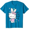 image:imageHello Kitty Talk to Me Easter Tee Shirt TShirtSapphire Blue