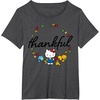 image:imageHello Kitty Thanksgiving Tee Shirt TShirtDark Heather Grey