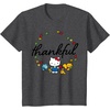 image:imageHello Kitty Thanksgiving Tee Shirt TShirtDark Heather Grey
