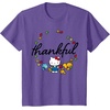image:imageHello Kitty Thanksgiving Tee Shirt TShirtPurple Heather