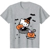 image:imageHello Kitty Trick or Treat Halloween Tee Shirt TShirtHeather Grey