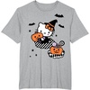 image:imageHello Kitty Trick or Treat Halloween Tee Shirt TShirtHeather Grey