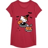 image:imageHello Kitty Trick or Treat Halloween Tee Shirt TShirtRed Heather