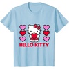 image:imageHello Kitty Valentine Hearts Shirt TShirtBaby Blue