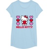 image:imageHello Kitty Valentine Hearts Shirt TShirtBaby Blue
