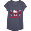 image:imageHello Kitty Valentine Hearts Shirt TShirtHeather Blue