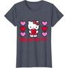 image:imageHello Kitty Valentine Hearts Shirt TShirtHeather Blue