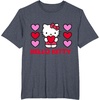 image:imageHello Kitty Valentine Hearts Shirt TShirtHeather Blue