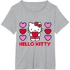 image:imageHello Kitty Valentine Hearts Shirt TShirtHeather Grey