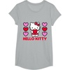 image:imageHello Kitty Valentine Hearts Shirt TShirtHeather Grey