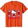 image:imageHello Kitty Valentine Hearts Shirt TShirtOrange