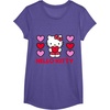 image:imageHello Kitty Valentine Hearts Shirt TShirtPurple Heather