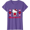 image:imageHello Kitty Valentine Hearts Shirt TShirtPurple Heather