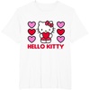 image:imageHello Kitty Valentine Hearts Shirt TShirtWhite