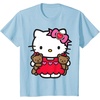 image:imageHello Kitty Valentine Teddy Bear Tee Shirt TShirtBaby Blue