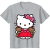 image:imageHello Kitty Valentine Teddy Bear Tee Shirt TShirtHeather Grey