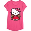 image:imageHello Kitty Valentine Teddy Bear Tee Shirt TShirtPink Heather