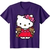 image:imageHello Kitty Valentine Teddy Bear Tee Shirt TShirtPurple