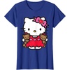 image:imageHello Kitty Valentine Teddy Bear Tee Shirt TShirtRoyal Blue
