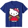 image:imageHello Kitty Valentine Teddy Bear Tee Shirt TShirtRoyal Blue
